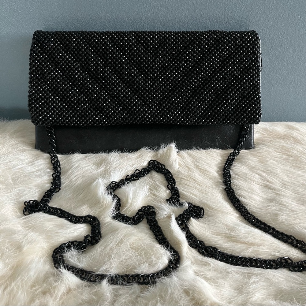 Steve Madden Rhinestone Evening Shoulder Bag